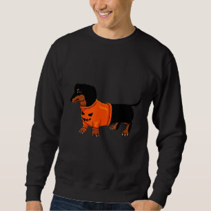 Dackel Halloween Kostümhundin Liebhaber Sweatshirt