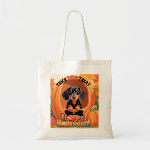 Dackel Halloween Tasche