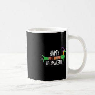 Dackel Happy Halloweenie Niedlicher Hund Halloween Kaffeetasse