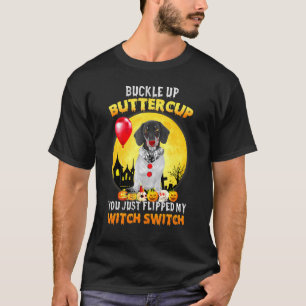 Dackel Happy Halloweiner Halloween Hunde T-Shirt
