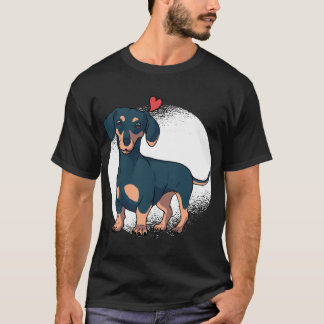 Dackel Haustier Haustier Weiner Hund T-Shirt