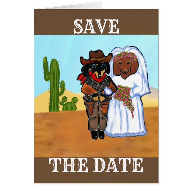 Dackel Hochzeit (Vorne)