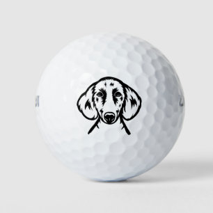 Dackel Hound Hund Golfball