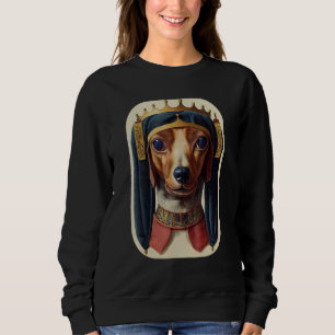 Dackel Hund Ancient Retro Dackel 11 Sweatshirt