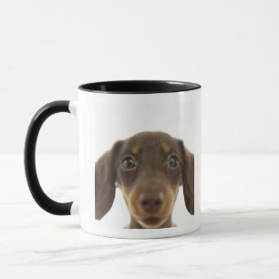 Dackel-Hund (Braun) 2 Tasse