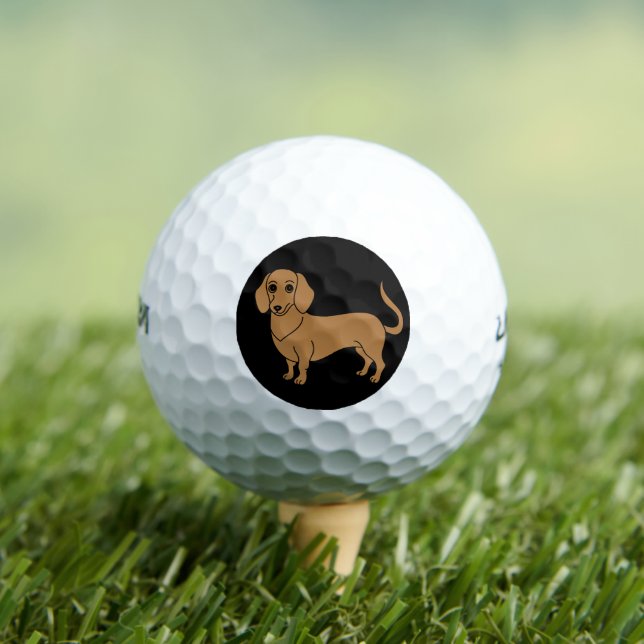 Dackel Hund Dackel Haustier Niedliche Dackel Golfball (Insitu T-Shirt)
