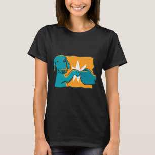 Dackel Hund Faustschlag T-Shirt