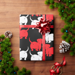 Dackel Hund Geschenkpapier