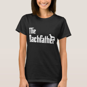 Dackel Hund liebt Dachvater Funny Dackel D T-Shirt