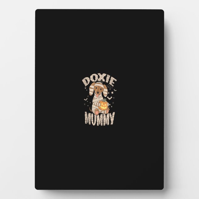 Dackel Hund Lover Halloween KostümDackel Fotoplatte (Vorderseite)