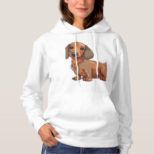 Dackel Hund Niedlich Hoodie