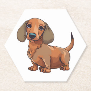 Dackel Hund Niedlich Untersetzer