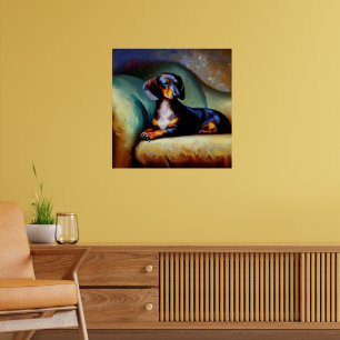 Dackel Hund Poster
