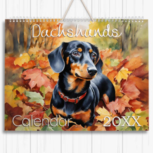 Dackel Hund Rasse Niedliche Dackeln Wurst Hunde Wa Kalender