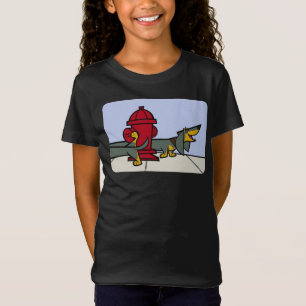 Dackel Hund zugelassenes Feuerlöschmittel T-Shirt