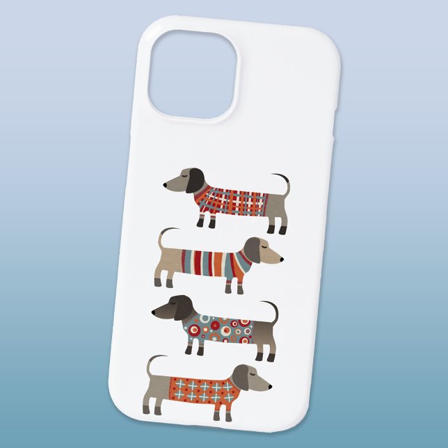 Dackel Hunde Case-Mate iPhone Hülle (Dachshund Wiener Sausage Dog fun cell phone case)