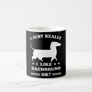 Dackel Hunde Funny Niedlich Dog Holder Welpengesch Kaffeetasse