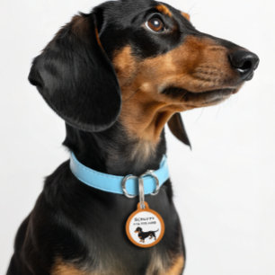 Dackel Hunde Liebe - Niedlich Kleine Dackel Haustiermarke
