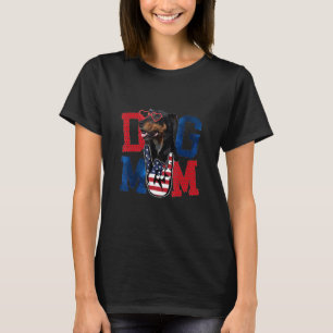 Dackel Hunde Mama Herzlichen Glückwunsch Muttertag T-Shirt