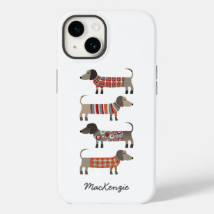 Dackel Hunde Personalisiert Case-Mate iPhone 14 Hülle