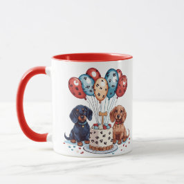 Dackel Hunde Tasse