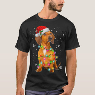 Dackel Hunde Tree Weihnachten Weihnachten Weihnach T-Shirt