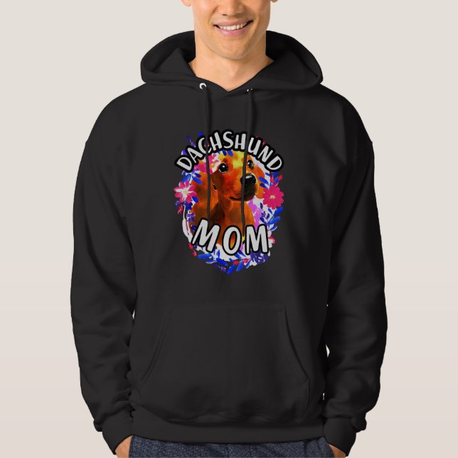 Dackel Hundebesitzer Hoodie (Vorderseite)