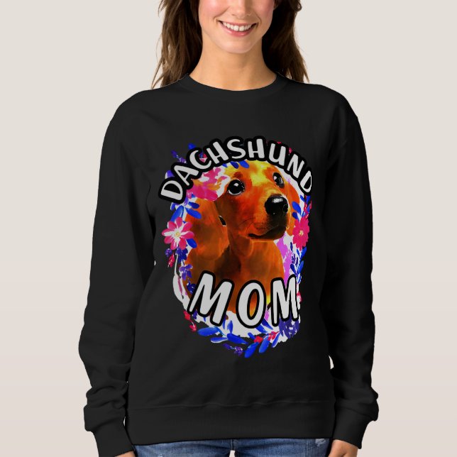 Dackel Hundebesitzer Sweatshirt (Vorderseite)