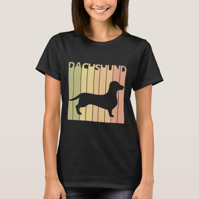 Dackel Hundebesitzer T-Shirt (Vorderseite)
