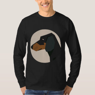 Dackel-Hundegesicht T-Shirt