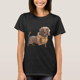 Dackel I Liebe Mama Tattoo Dog Funny Muttertag T-Shirt