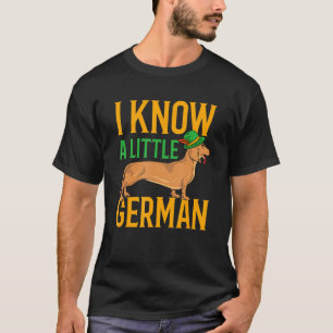 Dackel ich kenne einen kleinen deutschen Dackel Hu T-Shirt