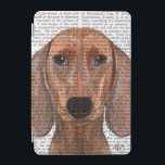 Dackel Illustration Schlicht iPad Mini Hülle<br><div class="desc">Haustiere</div>