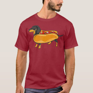 Dackel ist Hot Weiner Dog T-Shirt