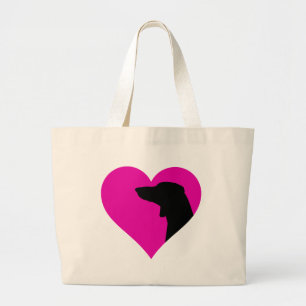 Dackel Jumbo Stoffbeutel