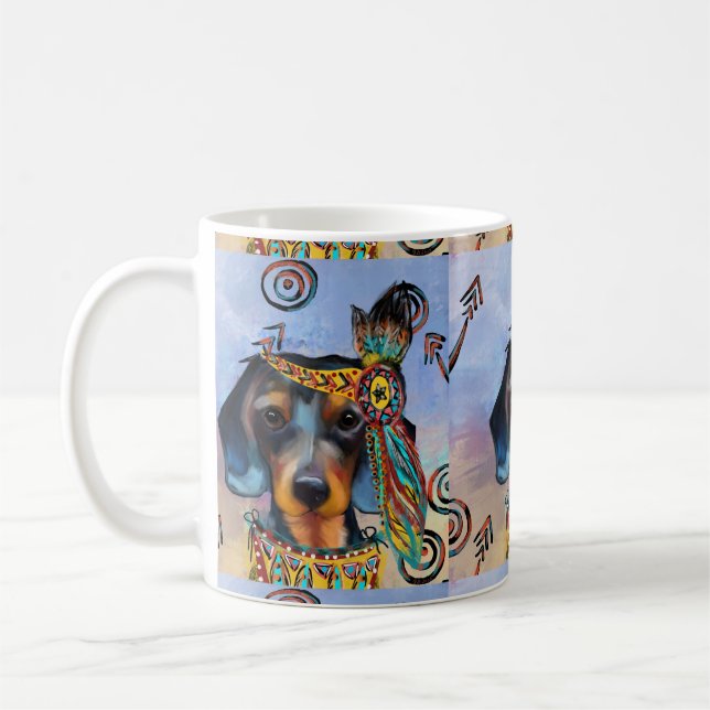 DACKEL KAFFEETASSE (Links)