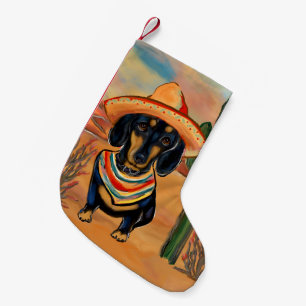 Dackel Kleiner Weihnachtsstrumpf