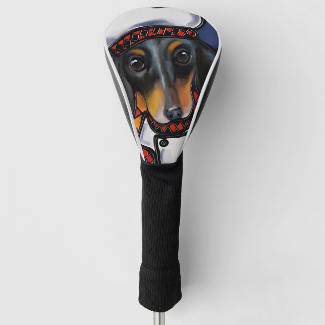 DACKEL KOCH GOLF HEADCOVER (Vorderseite)