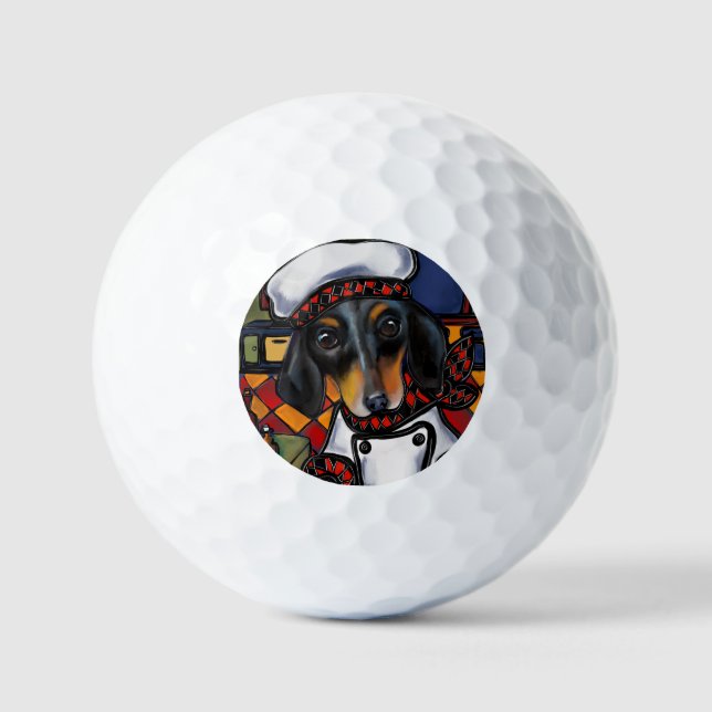 DACKEL KOCH GOLFBALL (Vorderseite)