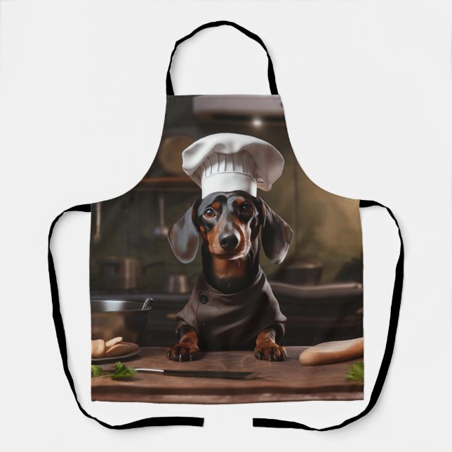Dackel Koch Weiner Dog Schürze (Vorderseite)