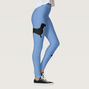 Dackel Kurzes Haar - Silhouette 1 Leggings