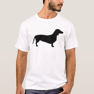 Dackel Kurzes Haar - Silhouette 1 T-Shirt