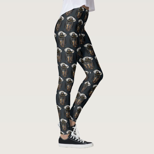 Dackel Leggings (Rechts)