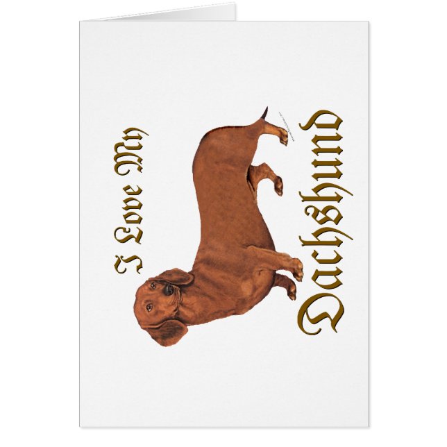 Dackel Liebe (Vorne)