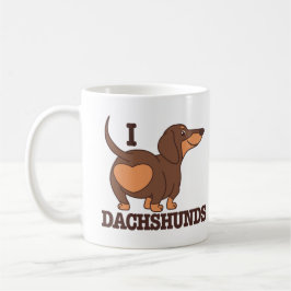 Dackel Liebe DogMug Kaffeetasse