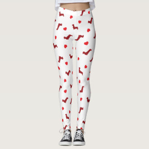 Dackel-Liebe-Leggings Leggings