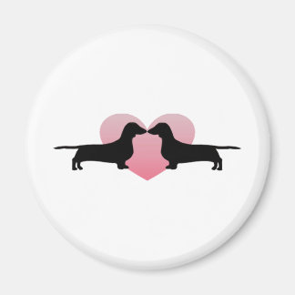 Dackel Liebhaber Magnet