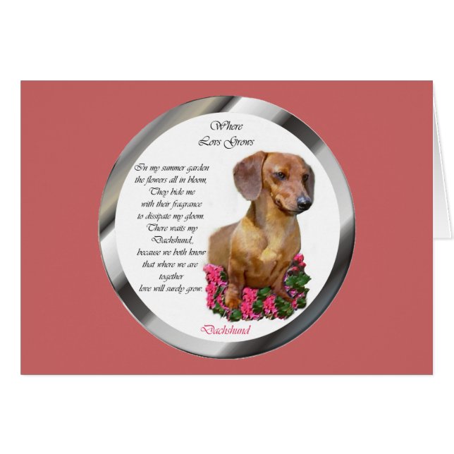 Dackel liebt Dackel (Vorderseite (Horizontal))