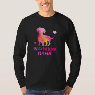 Dackel Mama Color Dackel Dog T-Shirt