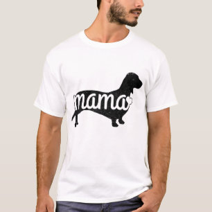 Dackel Mama Dackel Hund Dackel Mama Funny Niedlich T-Shirt
